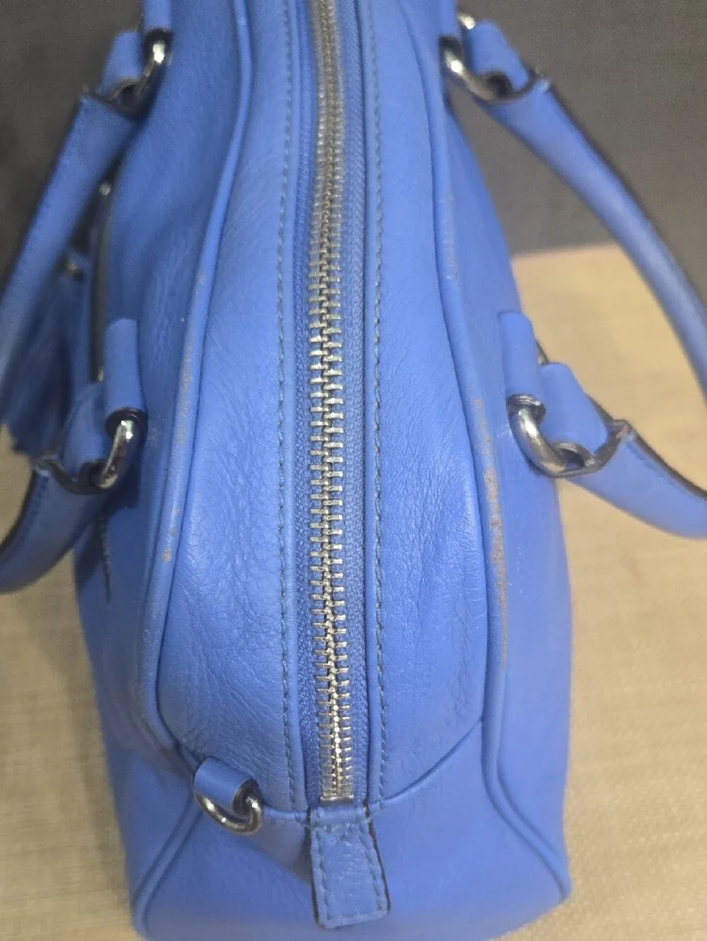 Michael Kors leather satchel